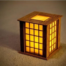 japanese paper wall lantern christmas ornament home box bright candle holder decoration gift lights tree colorfabb colors cool cube electronics glowing grid led merry nightlight office pattern pla pretty wood 3d print model - Mito3D
