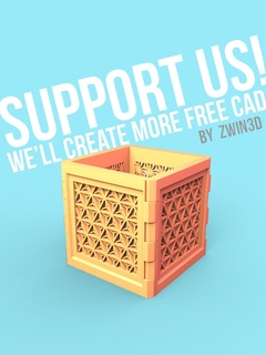 japanese style holder zwin3d stationary free 3d print model - Mito3D