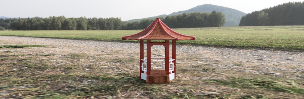 japanisch Tempel 3d print model - Mito3D