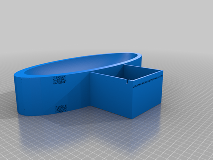 japanisch Wasser Feature Remix Kunst Brunnen Dekor 3d print model - Mito3D