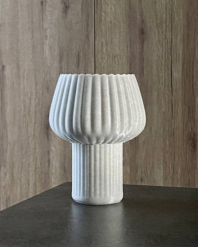 estrondo n recipiente vaso flores casa hogar decoraci jard exterior interior projeto 3d print model - Mito3D