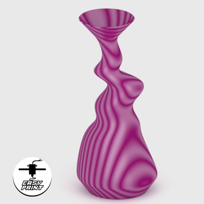 vase 03 zuhause haus kunst arte design deko blume formas blumenvase modelo impresion3d holz madera qualität 3d print model - Mito3D