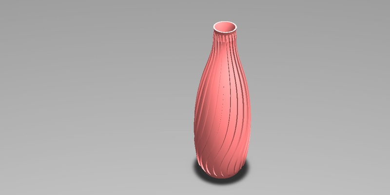 vaso 2 casa fiori deco 3d print model - Mito3D