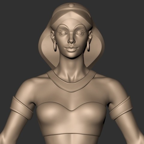 jasmine aladdin vita reale ragazza di figura azione art caldo sesso jafar giocattolo donna 3D print model - Mito3D