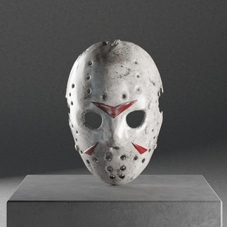 Jason mascarar arte Jason mascarar parede mascarar mascarar máscaras 3d print model - Mito3D