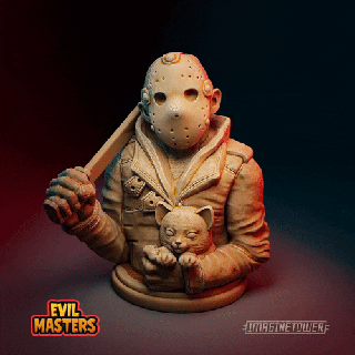 STL file Jason Voorhees Mask - Friday 13th movie 2019 - Horror Halloween  Mask 3D print model 🎬・3D printer model to download・Cults