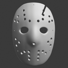 jason voorhees maskesi çeşitli freddy vs hocky hızlı tedavi hile Giydir Cadılar Bayramı maske 3d print model - Mito3D