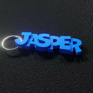 jasper - keyring Gadget keychain 3d print model - Mito3D