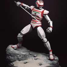 jaspion art figura acción de juguete model3d 3d print model - Mito3D