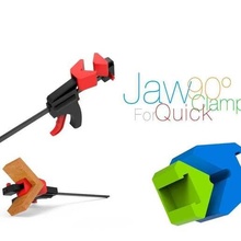 jaw 90 quick clamp clamping hobby 3d print model - Mito3D