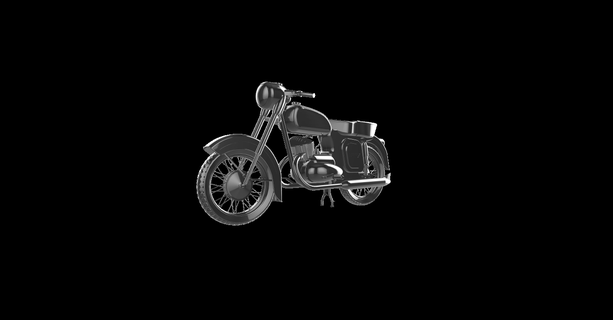 Jawa moto motosiklet motor bisiklet le la Motorrad 3d print model - Mito3D