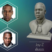 Jay Vesika heykel hazır 3d Yazdır Sanat adam insanlar şekil ödül galeri rapçı z Beyonce şarkıcı heykeller 3d print model - Mito3D