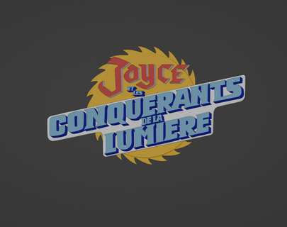 Jayce conquérants lumière logo français roues guerrier 3d print model - Mito3D