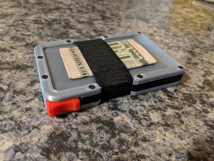 jb minimalist cüzdan ince Aksesuarlar 3d print model - Mito3D