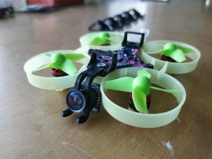jbee's whoop accessoires battery mount brushed brushless cam camera cyclops e010 e011 f36 fpv h36 lipo lowrider lowrider2 tinywhoop tiny tx01s vm275t vehicles 3d print model - Mito3D