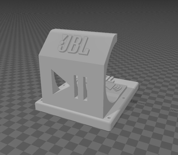 jbl flip4 orateur supporter soutien mur jouet 3D print model - Mito3D