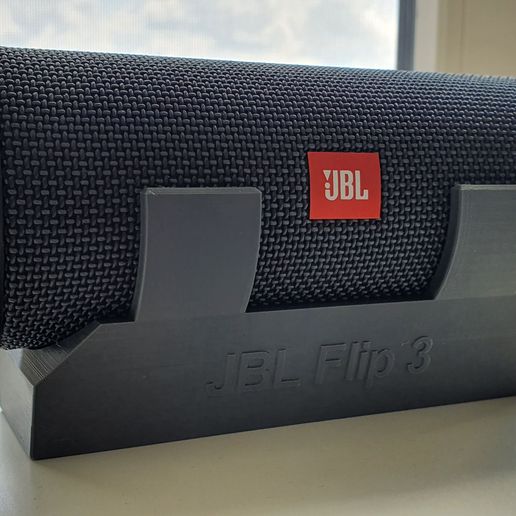 jbl Flip 3 Halter Unterstützung Lautsprecher montieren Boombox 3D print model - Mito3D