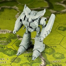 jcrusa gioco scifi spazio guerra mech americano mecha 6mm battletech robot 3d print model - Mito3D