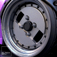 jdm gla wheel set 3 offsets separated hub racing bmw custom m5 m3 x6 modelkit tamiya revell aoshima diecast hotwheels tomica advan brx 3d print model - Mito3D