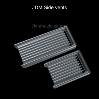 jdm side vents rc r c diecast custom slot model kit car dart datsun 3d print model - Mito3D