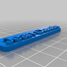 jean claude personalizzato segni_loghi 3d print model - Mito3D