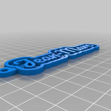 jeanmarc customized keychains 3d print model - Mito3D