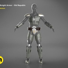 Jedi şövalye zırh oyun zırhlı vücut kostüm Luke tabak yazdırılabilir korumak cumhuriyet Sith boyut gökyüzü gezgini star çelik Swtor savaşçı savaşlar giyilebilir 3d print model - Mito3D