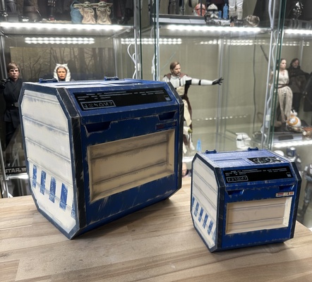 jedi hayatta kalan yağma sandık star savaşlar klon kal kestis düşmüş sipariş kostüm oyunu diyorama kutu görüntüle sıcak oyuncaklar gösteri 1 6 ölçek 3d print model - Mito3D