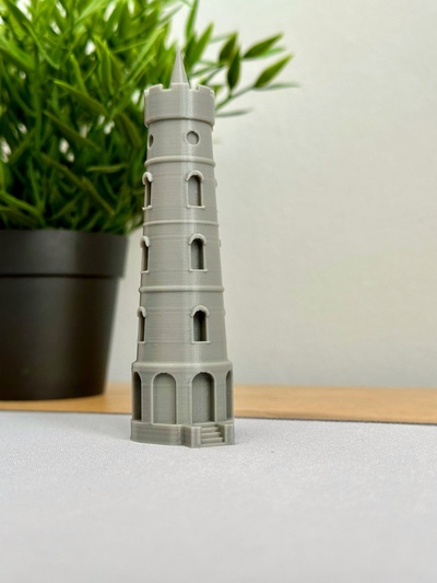 köknar ağaçları kule ağacı çek cz 3d print model - Mito3D