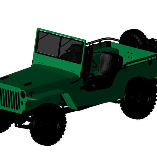 jeep 3D print model - Mito3D