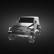 jeep 3d print model - Mito3D