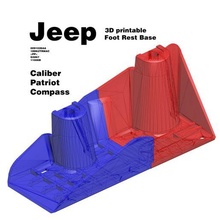 jeep - caliber patriot compass foot rest base 3d printable tool stl 0091026aa 1dd62trmac g5867 11006b 3d print model - Mito3D