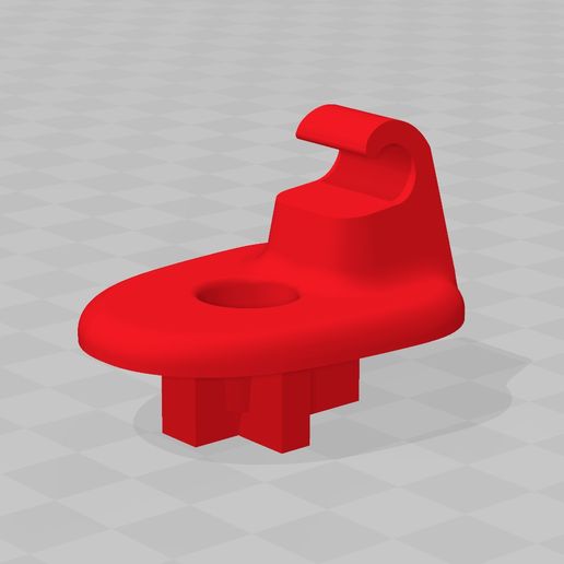 Jeep Cherokee Haken Werkzeug Halter Unterstützung Sonne 3D print model - Mito3D