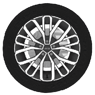 jeep cherokee wheels Home wheel car detail high poly rim tire race tread accessories 3d print model - Mito3D