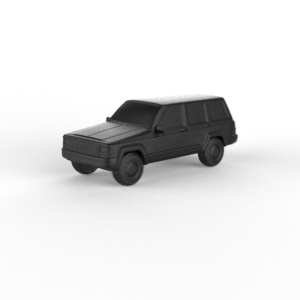 jeep cherokee xj 2000 pre-supported diecast miniatures scalemodels collectibles 1 32 43 64 76 87 cars precision supported hobby diorama vehicles detailing collectors automobilia custom 3d print model - Mito3D