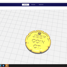jeep coin ct gadget collectible 3d print model - Mito3D