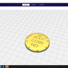 todoterreno moneda nd artilugio 3d print model - Mito3D