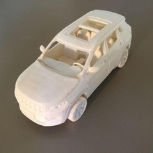 jeep compass 1 32 - assemby kit adaptable slot game car scale model hobby assembly 3d print model - Mito3D