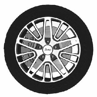 jeep compass wheels wheel car detail high poly rim tire race tread accessories 3d print model - Mito3D