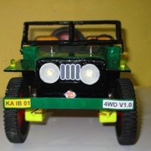 jeep dc gear motor 4wd game car robotics rc vehicles