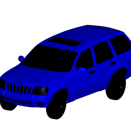 jeep grand cherokee 3D print model - Mito3D