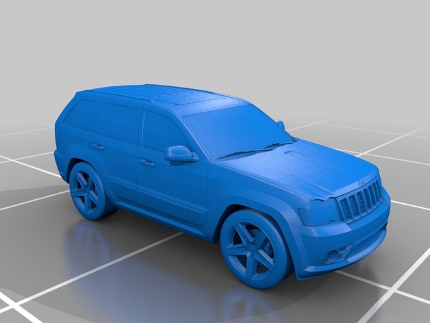 jipe Cherokee carros afinação detalhe 3D print model - Mito3D