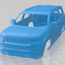 jeep grandiose wagoneer 2022 imprimable corps voiture 3d print model - Mito3D