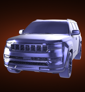 jeep grand wagoneer automobile car vehicle rally race sports derby turbo top speed 3d print model - Mito3D