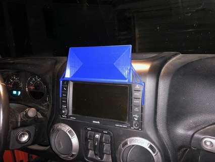 jeep iphonex dock Gadget car iphone computer 3d print model - Mito3D