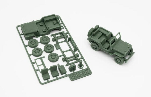 jeep kit card game car automobile 3d print model - Mito3D