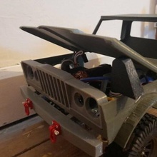 Jeep m715 Türen 3d print model - Mito3D
