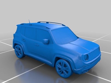 jeep rinnegato macchine tunning dettaglio 3d print model - Mito3D