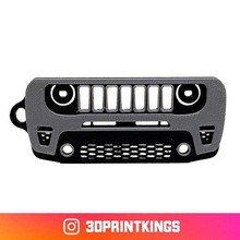 jeep renegade - key chain jewelry keychain keychains 3d print model - Mito3D