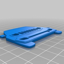 jeep renegade keychain fashion 3d keychains road accessories 3d print model - Mito3D
